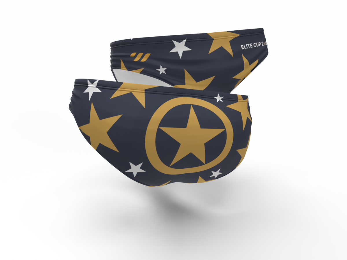 Elite Cup 2026 Stars Water Polo Briefs
