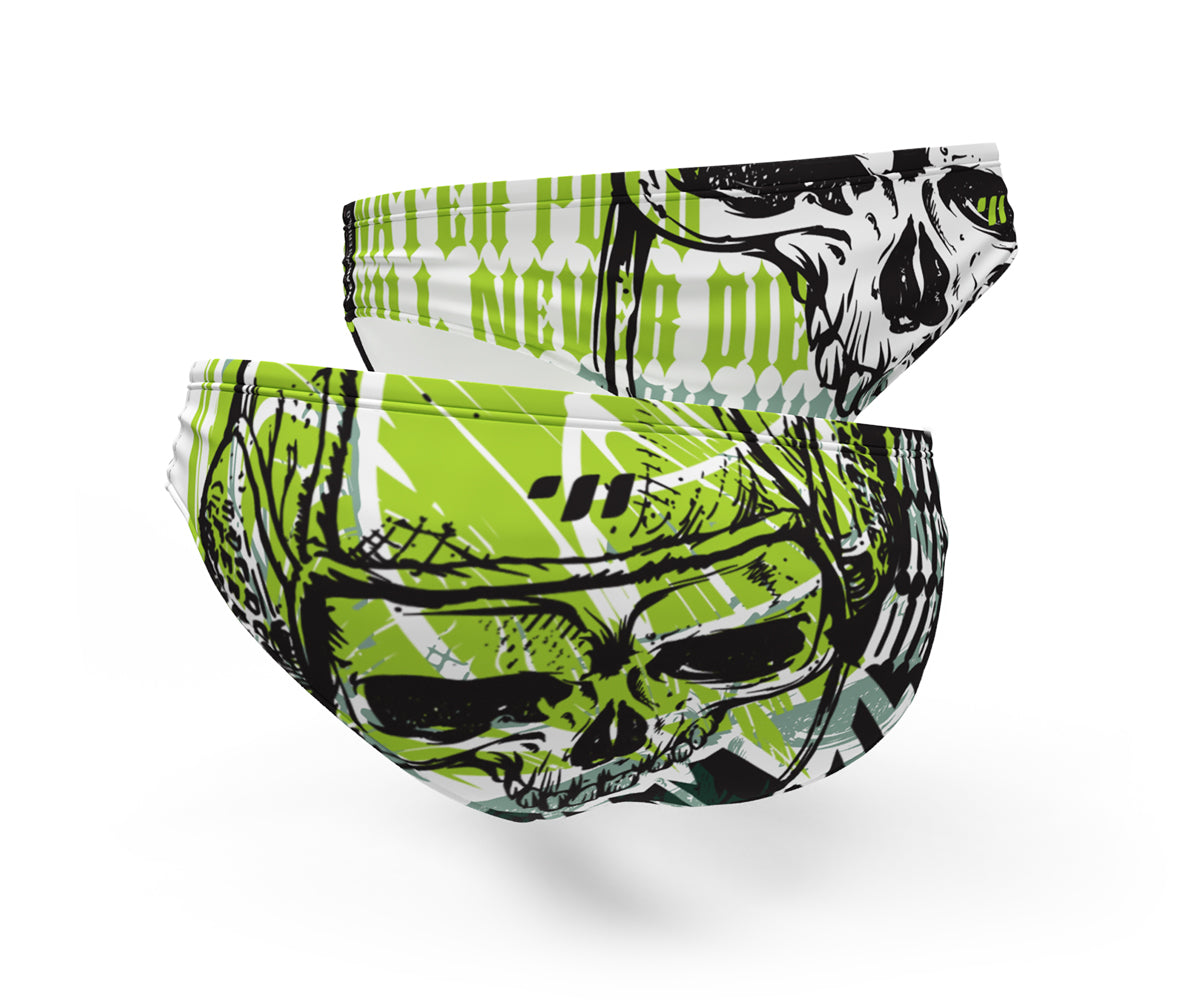 WP WILL NEVER DIE - Skull<br> Green