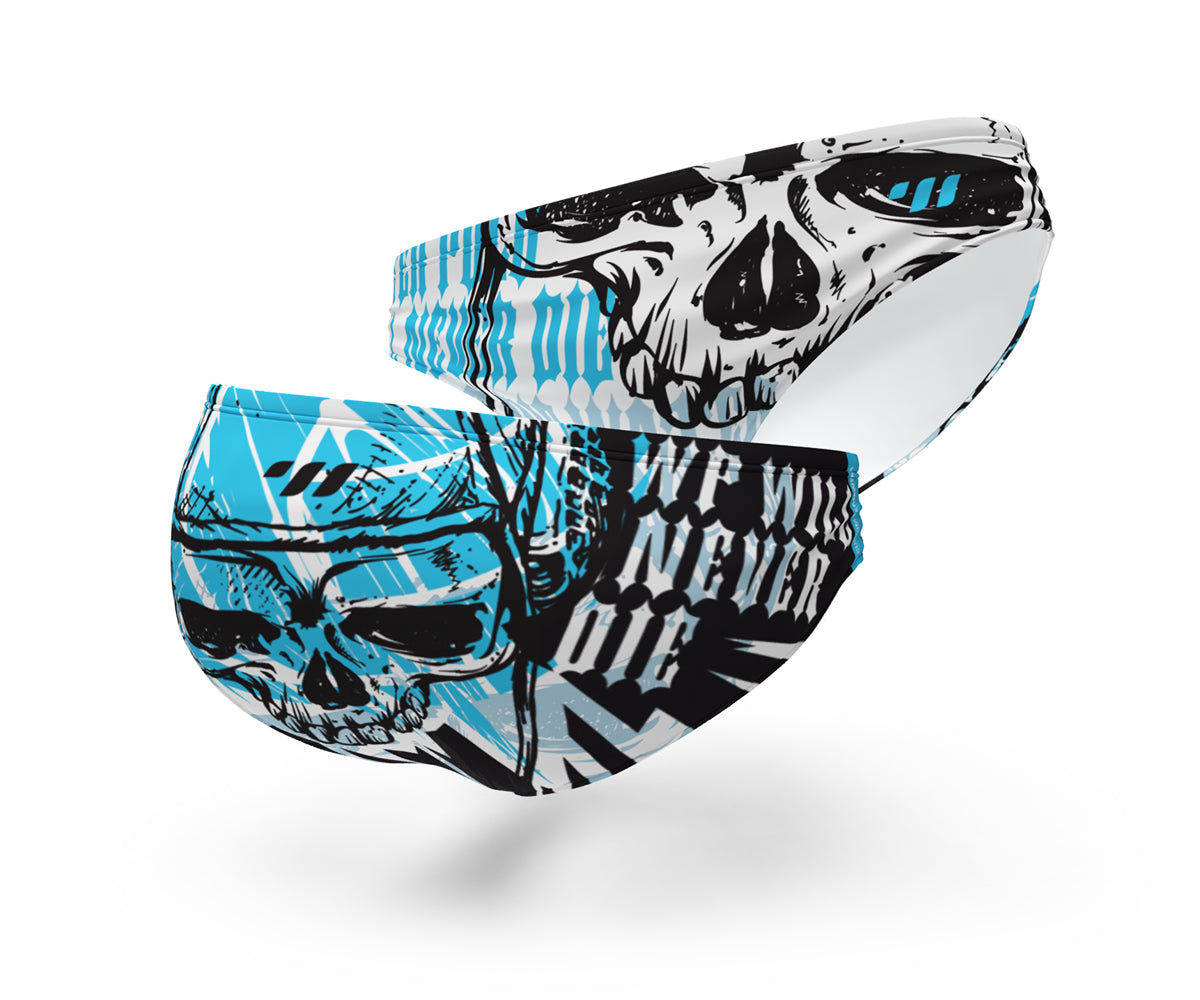 WP WILL NEVER DIE - Skull<br> Blue