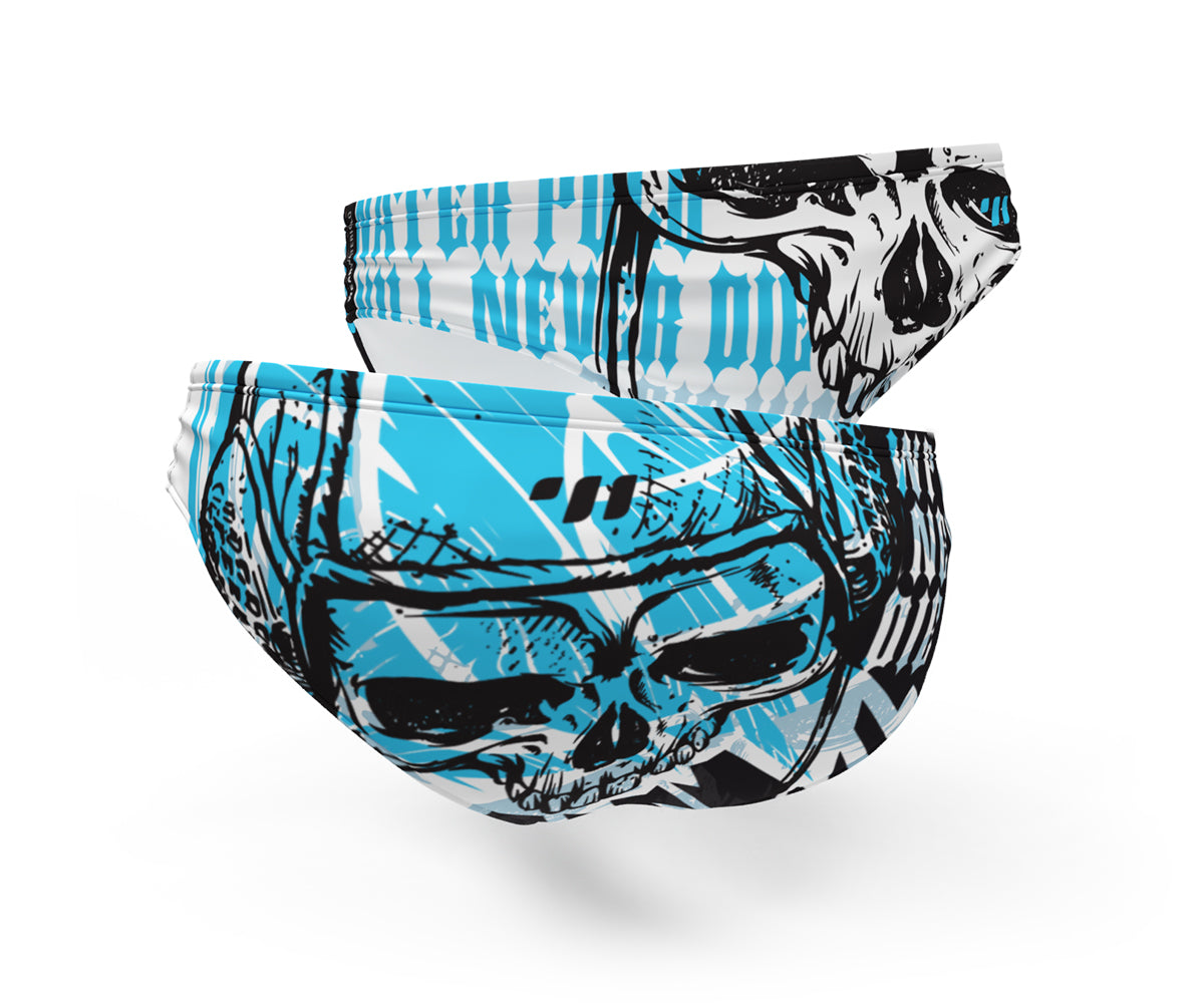 WP WILL NEVER DIE - Skull<br> Blue