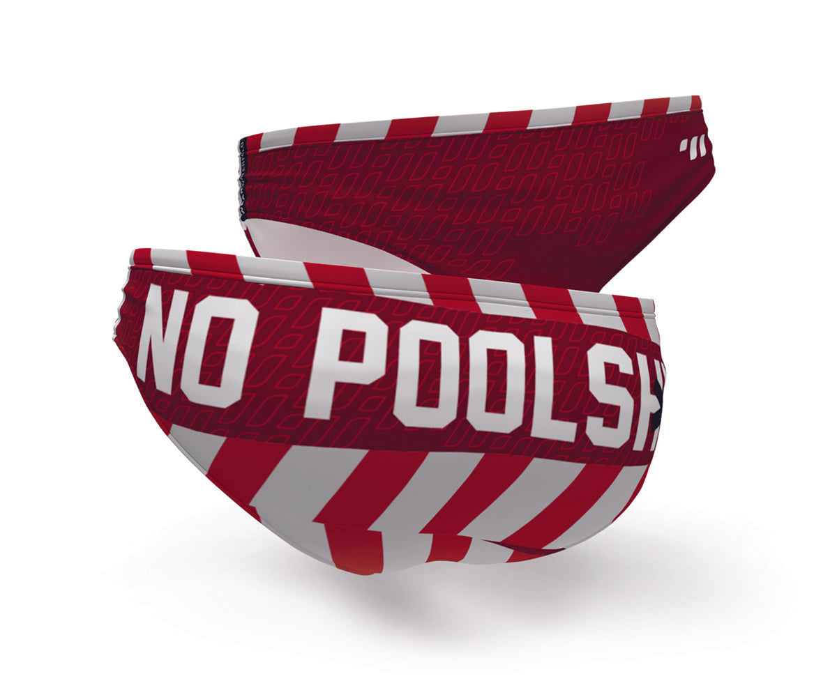 NO POOLSHIT<br> Red & White | RePOOL™