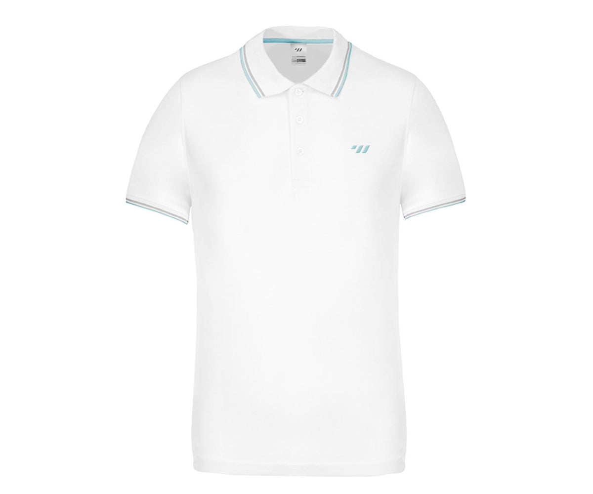 TW Polo Tipped | Men's Polo - White