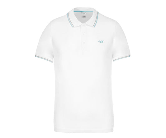 TW Polo Tipped | Men's Polo - White