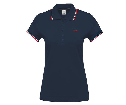 TW Polo Tipped | Women's Polo - Navy