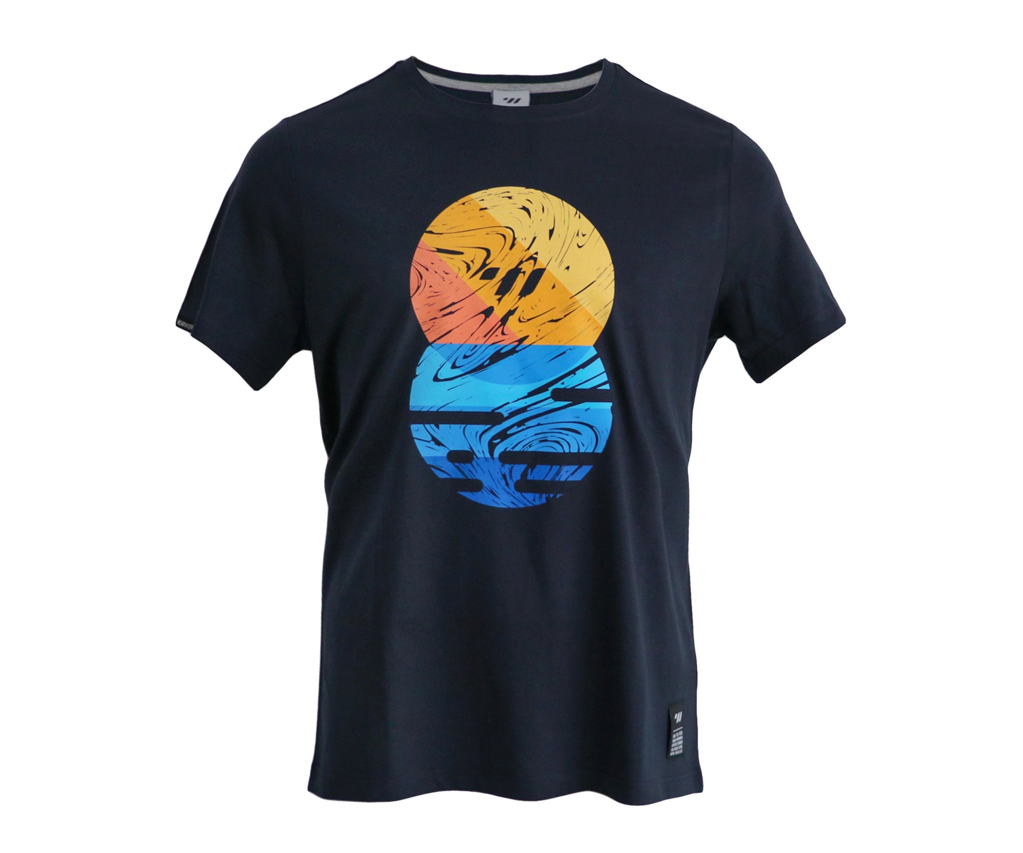 WP SUNSET - Navy | Men's T-Shirt – WearWaterpolo