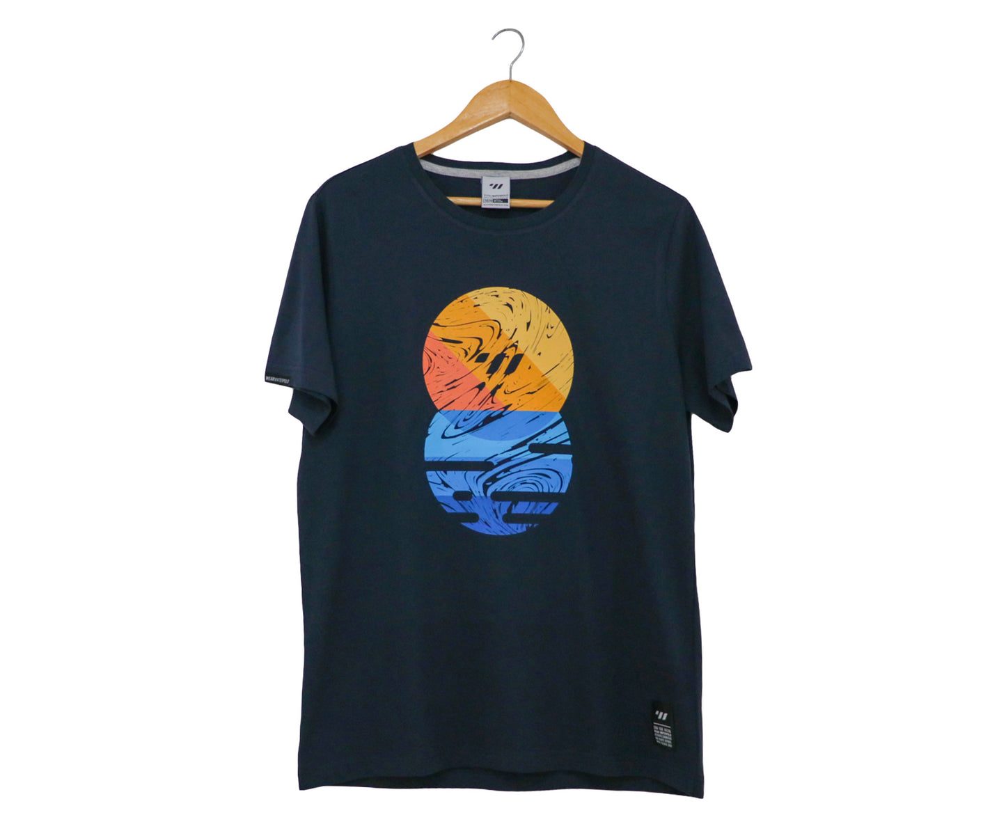 WP SUNSET - Navy | Men's T-Shirt