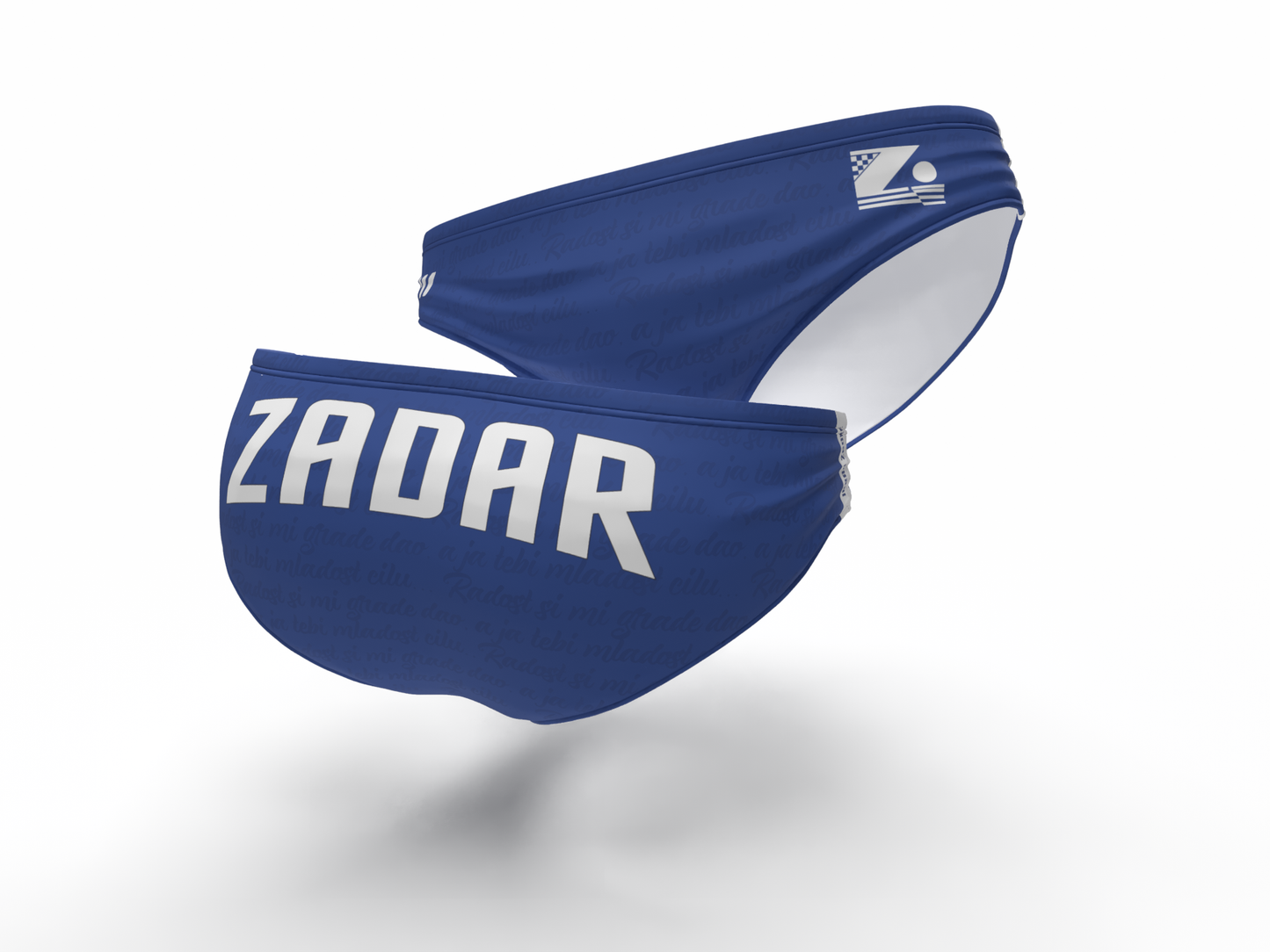 Official KK Zadar Blue briefs (also available in beach version)
