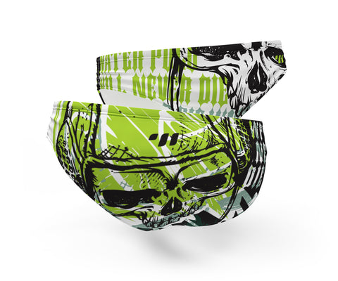 WP WILL NEVER DIE - Skull<br> Green