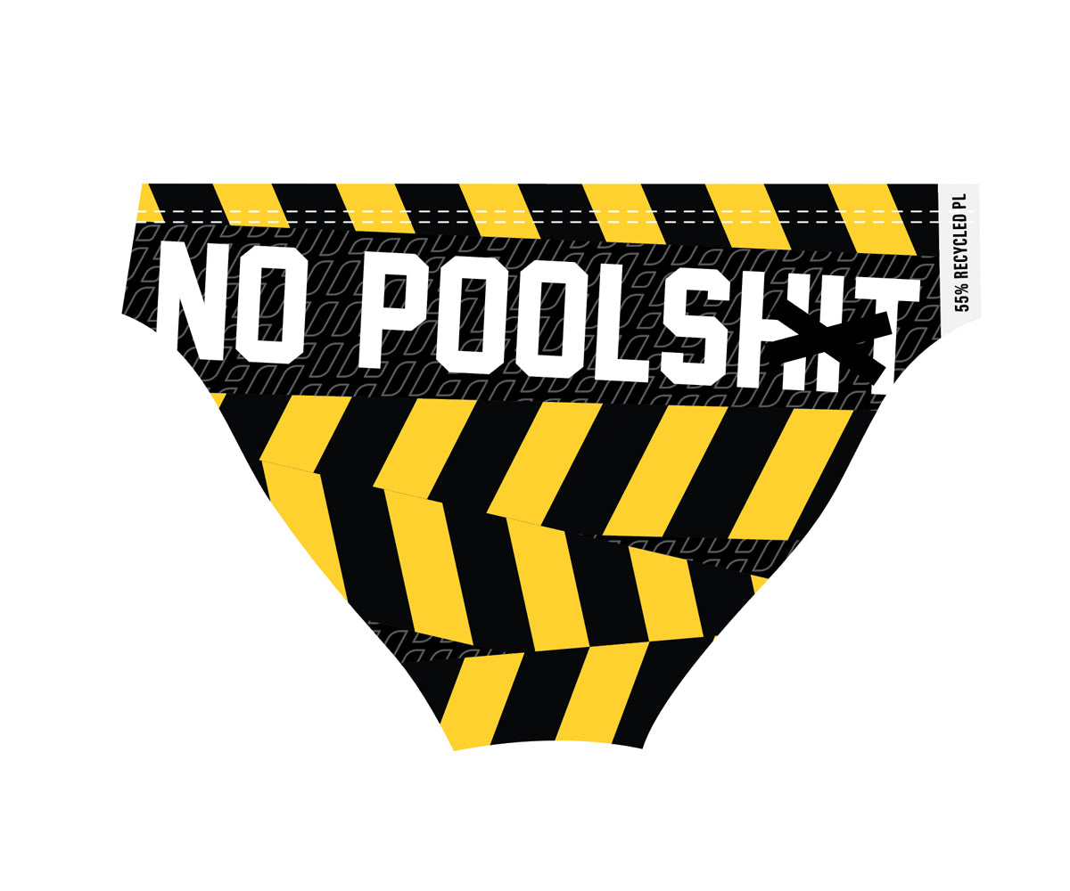 NO POOLSHIT<br> Black & Yellow | RePOOL™