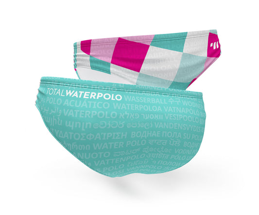 Waterpolo Everywhere <br> Teal / Pink | RePOOL™