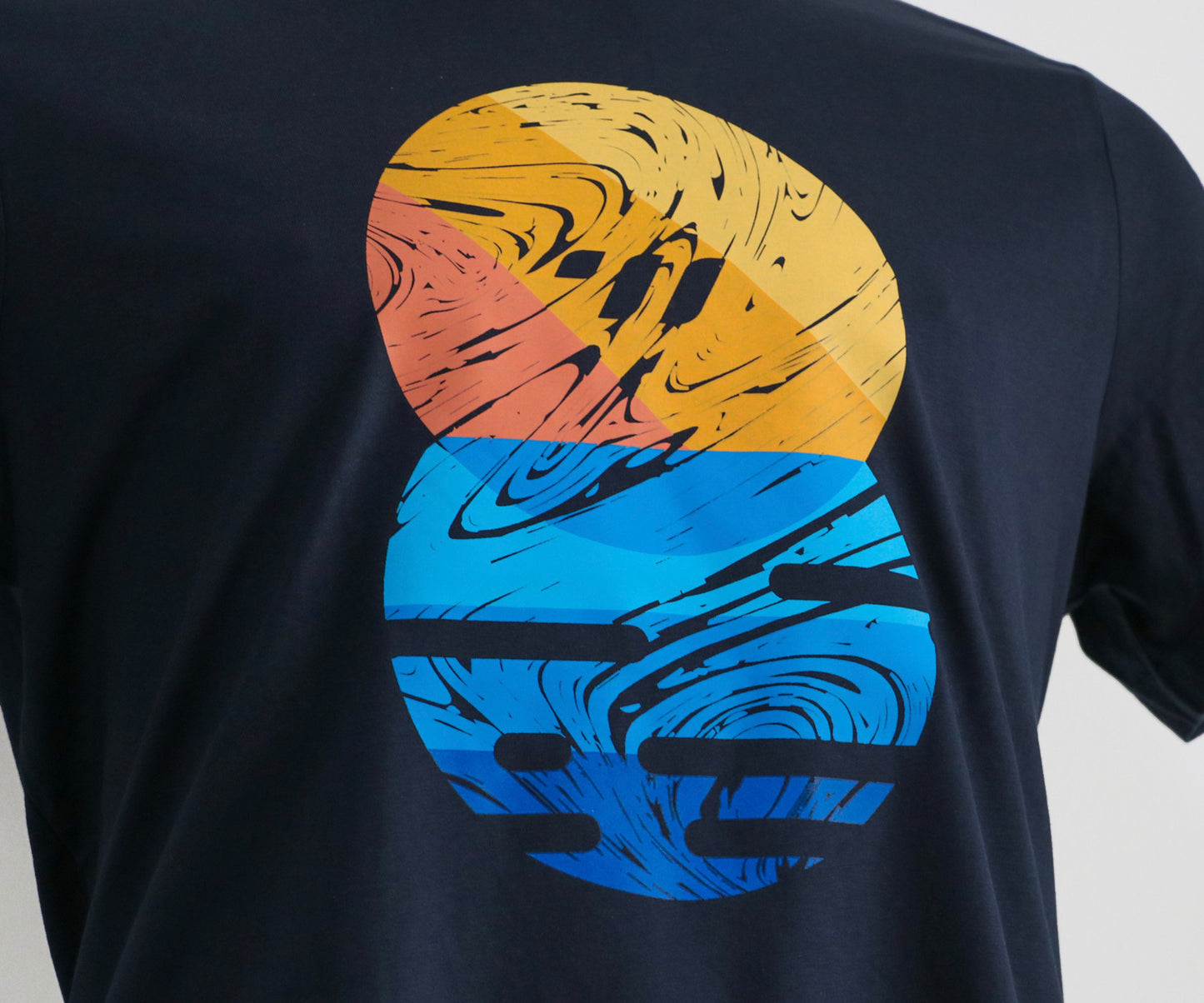 WP SUNSET - Navy | Men's T-Shirt